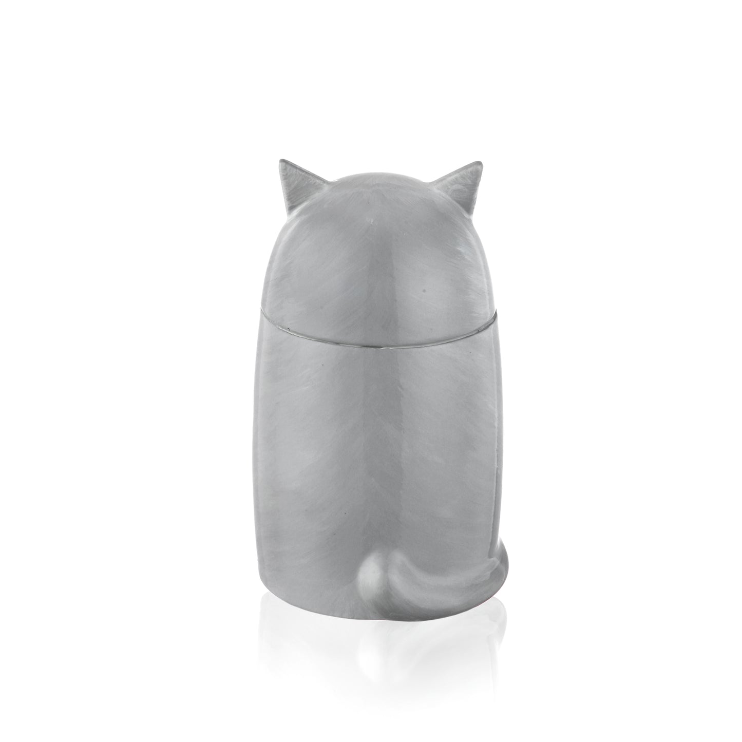 Personalized Hand-Painted Cat Memorial Urn, Ceramic Urn For Pet