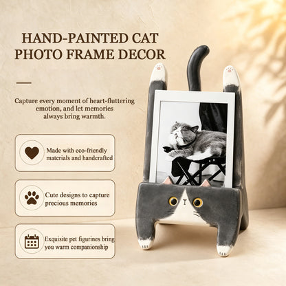 Personalized Pet Photo Frame - Hand-painted Pet Memorial Desktop for Birthday Gift