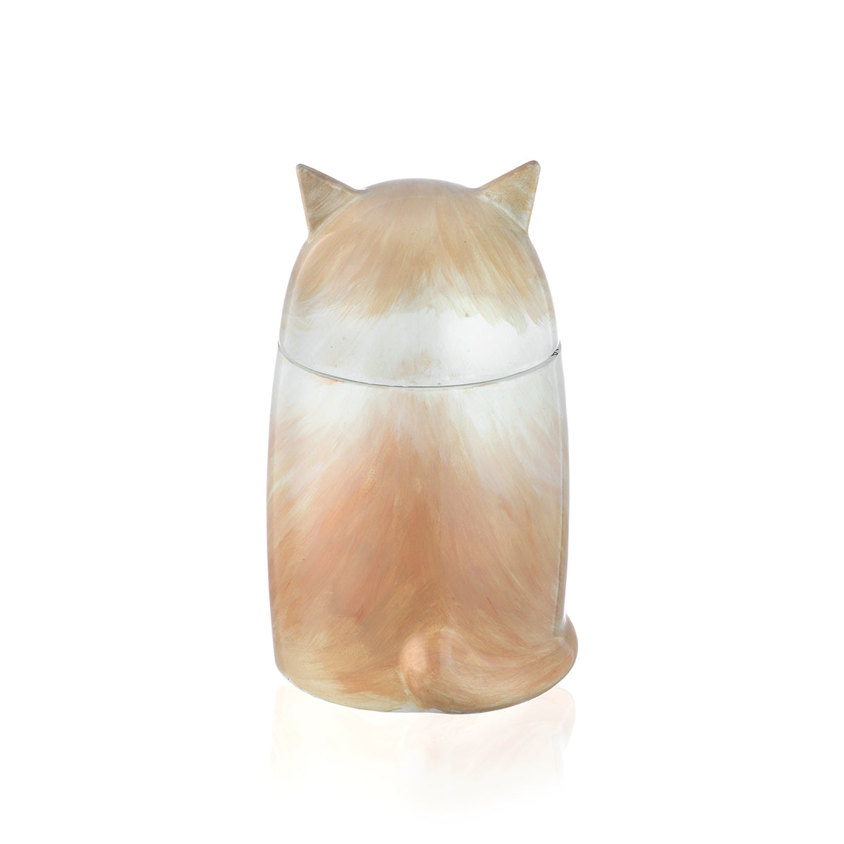 Custom Hand-painted Ceramic Cat Memorial Urn
