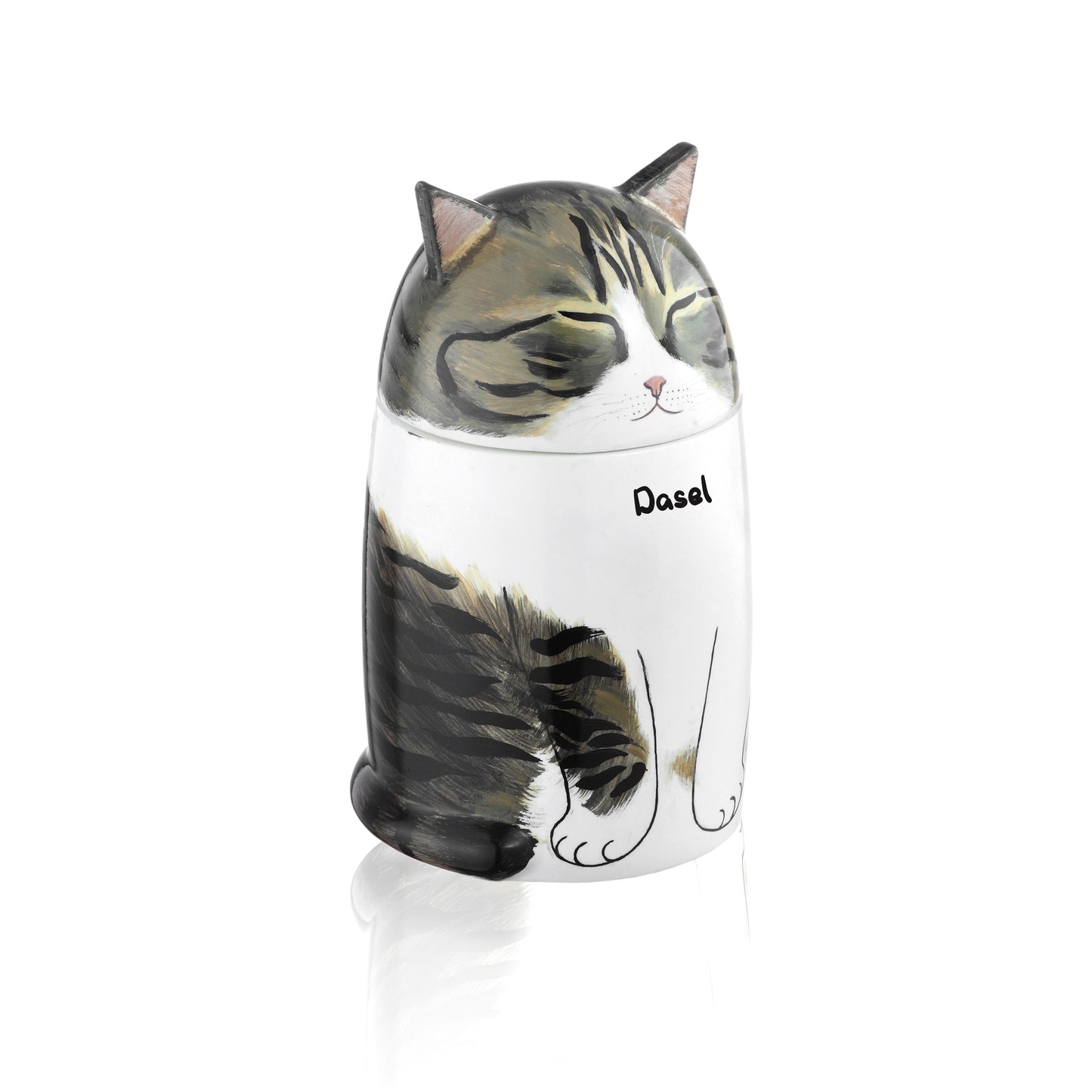 Personalized Ceramic Cat Memory Urn