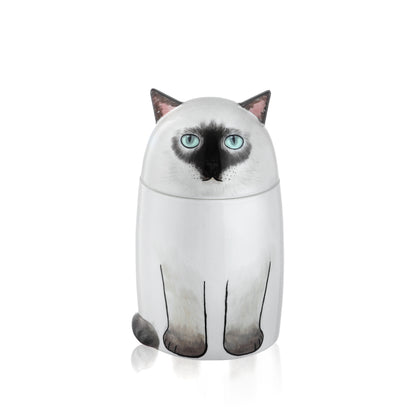 Custom Ceramic Cat Urn – Handcrafted Memorial for Cat