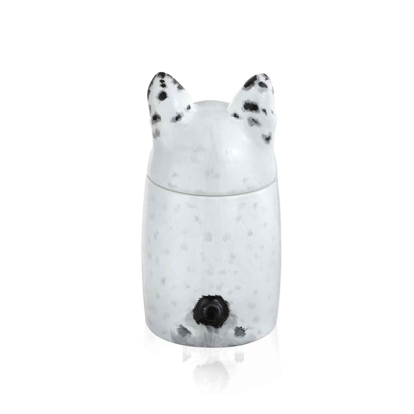 Custom Hand-painted Ceramic Urn for Dog - A Beautiful Tribute to Your Pet